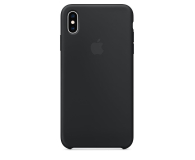 Etui Silicone Case do iPhone XS Max czarne - 449542 - zdjęcie 3